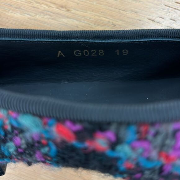 Chanel Tweed  Flats Size 37 / Like New - Picture 6 of 7